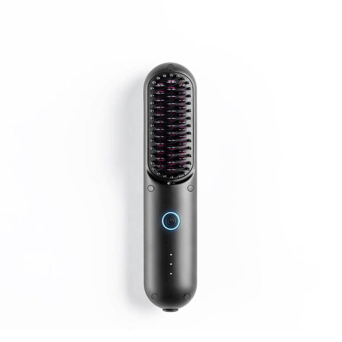 Cordless Rechargeable Hair Straightener Brush